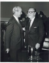Robert McClory with Nelson Rockefeller